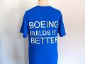ボーイング Builds It Better バックロゴ Tシャツ