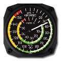 【Trintec Airspeed Thermometer】 航空計器 速度計 壁掛け温度計 9061