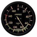 【Trintec Vintage Airspeed Thermometer】 航空計器 速度計 温度計 9061VF