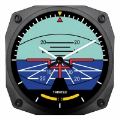 【Trintec Artificial Horizon Clock】 航空計器 ホライゾン 掛け時計 9063