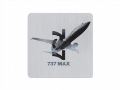 【Boeing 737MAX X-Ray Graphic Sticker】 ボーイング ７３７ＭＡＸ ステッカー