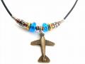 【Bronze Airplane Necklace】 飛行機 ネックレス