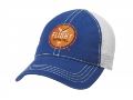 【Flight Outfitters】 Blue Trucker Hat (刺繍 飛行機 キャップ)