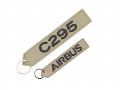 【C295/AIRBUS】 エアバス 刺繍 キーリング