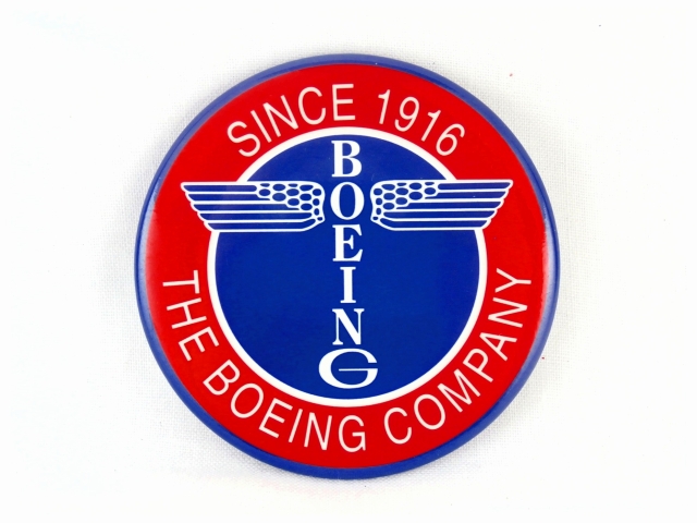 飛行機関連グッズ ＞ マグネット ＞ THE BOEING COMPANY オールド ロゴ
