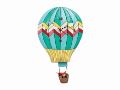yAllen Designs Hot Air Balloon Wall Clockz AfUC C Uq Ǌ|v
