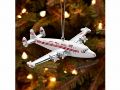 【TWA Super Connie Christmas Ornament 】 コニー 飛行機 オーナメント