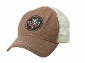 【Flight Outfitters】 Brown Trucker Hat (刺繍 飛行機 キャップ)