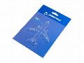 yBoeing 787 Motion Program Waterproof Stickerz {[CO h XebJ[