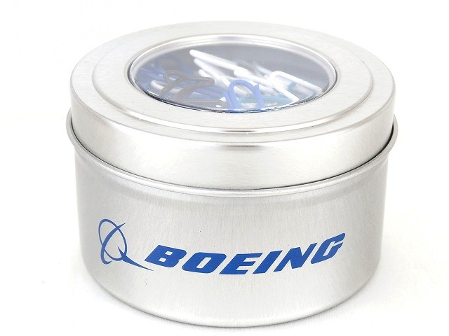 【Boeing Airplane Papercrips】　ボーイング 飛行機型 ペーパークリップ
