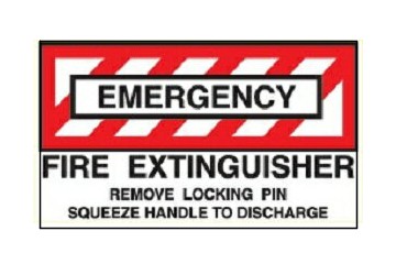 ☆FIRE EXTINGUISHER　DECAL