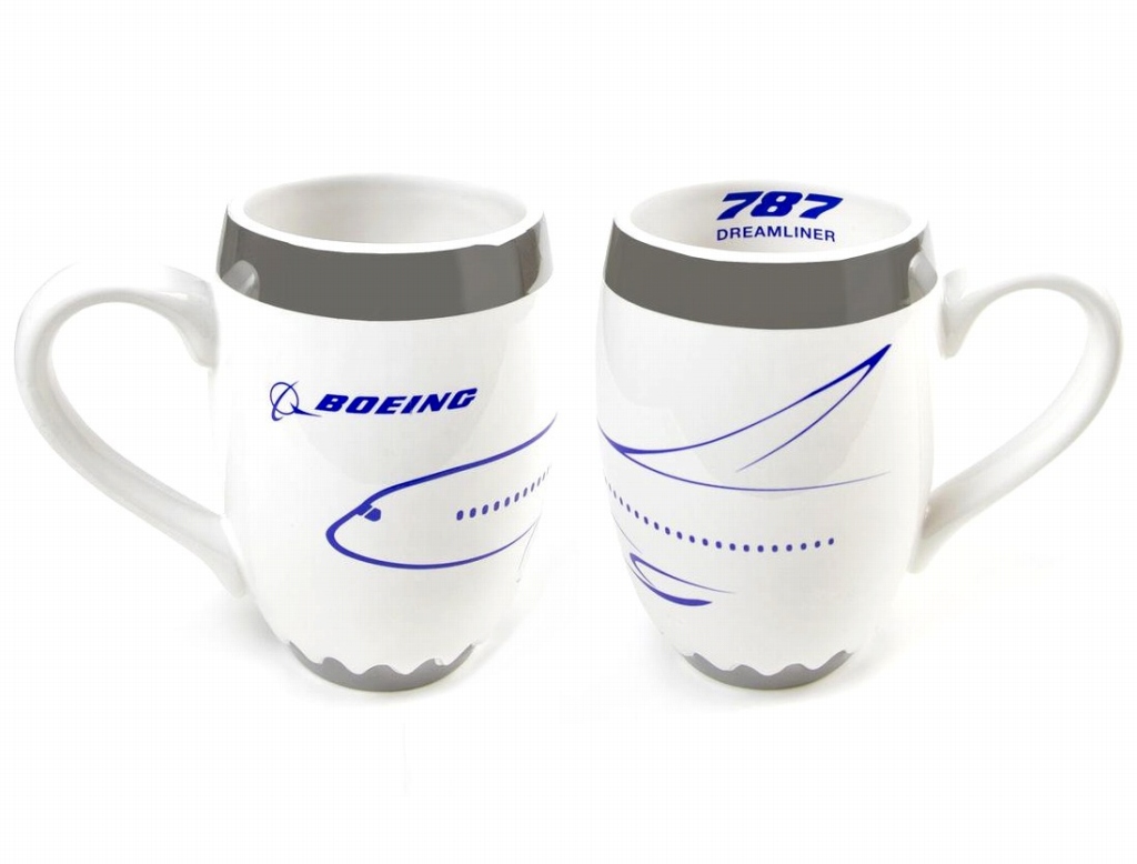【Boeing Unified 787 Engine Mug】 ボーイング エンジン マグカップ