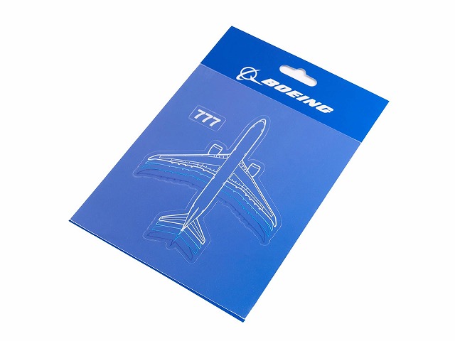 【Boeing 777 Motion Program Waterproof Sticker】 ボーイング 防水 ステッカー