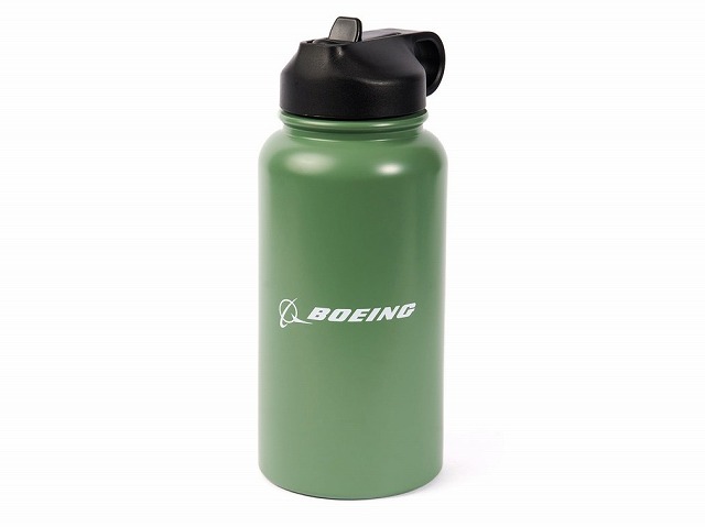 【Boeing Motion Program Water bottle Green】ボーイング ロゴ ウォーターボトル グリーン