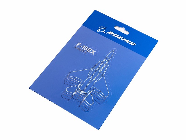 【Boeing F-15EX Motion Program Waterproof Sticker】 ボーイング 防水ステッカー