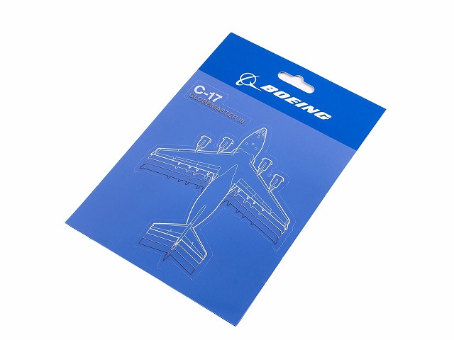【Boeing C-17 Motion Program Waterproof Sticker】 ボーイング 防水ステッカー