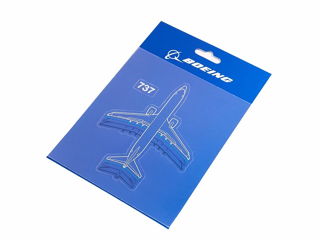 【Boeing 737 Motion Program Waterproof Sticker】 ボーイング 防水 ステッカー