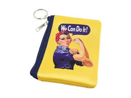 【Rosie The Riveter Coin Purse】 ロージー ポーチ コインケース