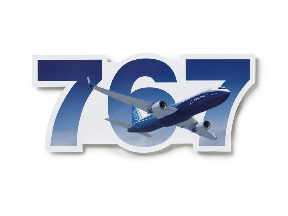 ボーイング 767 ダイカット ステッカー