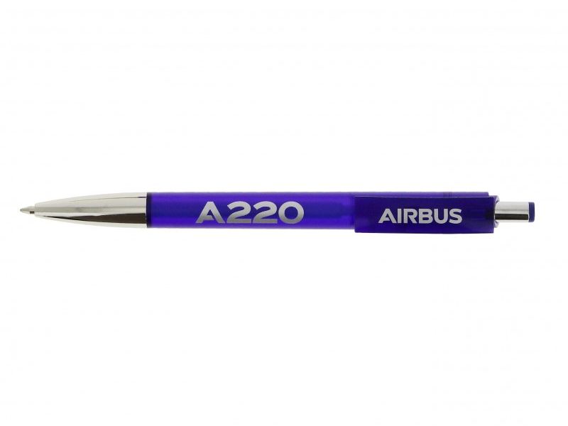 Airbus A220 plastic and metal ball pen エアバス ボールペン