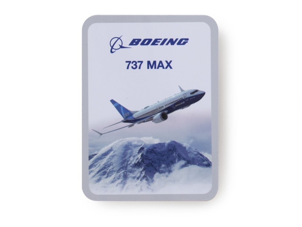 【Boeing Endeavors】 ボーイング 737 MAX ステッカー