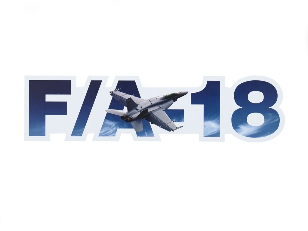 ボーイング F/A-18 ダイカット ステッカー