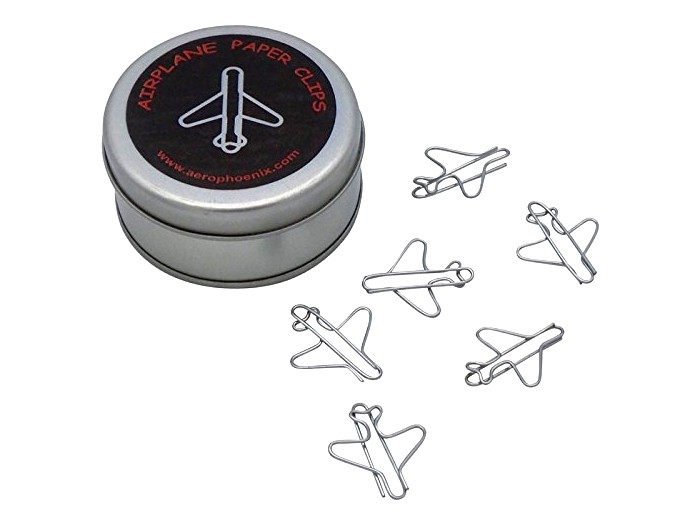 【Jet Airplane Paper Clips】 飛行機 ペーパークリップ