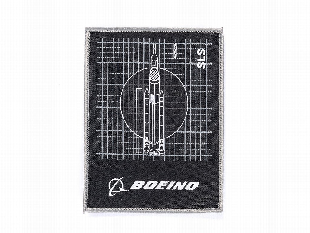 【Boeing SLS Aero Graphic Patch】 ボーイング 刺繍 ワッペン パッチ
