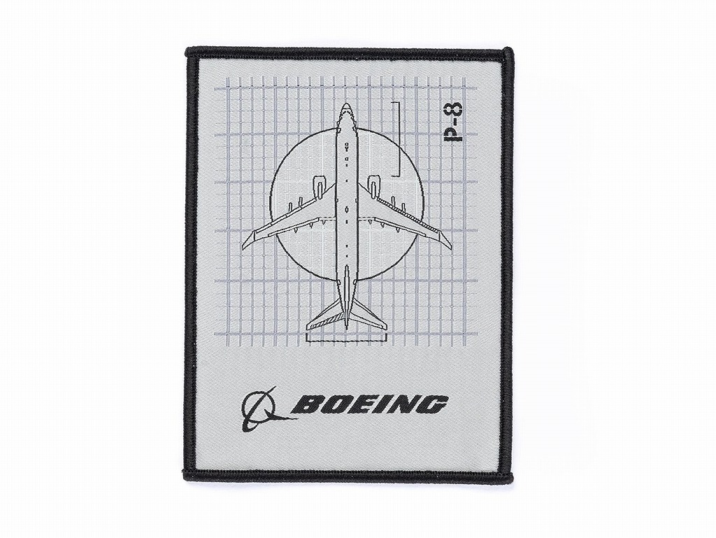 【Boeing P-8 Poseidon Aero Graphic Patch】 ボーイング 刺繍 ワッペン パッチ