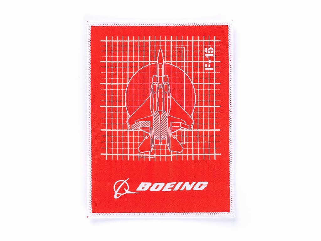 【Boeing F-15 Super Hornet Aero Graphic Patch】 ボーイング 刺繍 ワッペン パッ