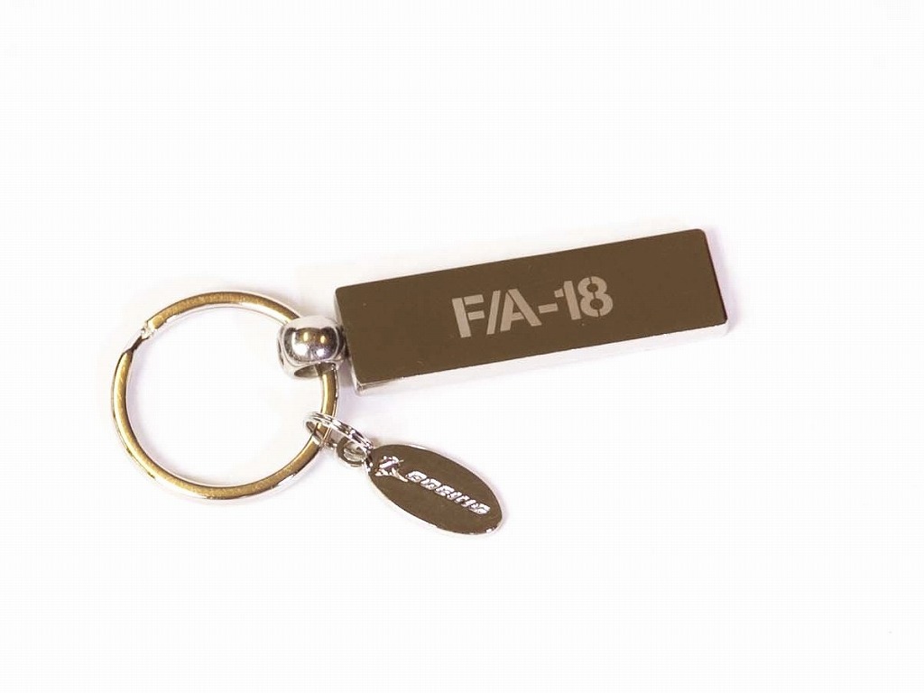 【Boeing F/A-18 Mosaic Keychain】 ボーイング F/A-18 リング キーホルダー
