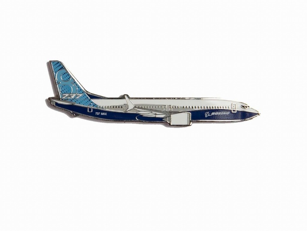 【Boeing Illustrated 737 MAX Magnet】 ボーイング マグネット