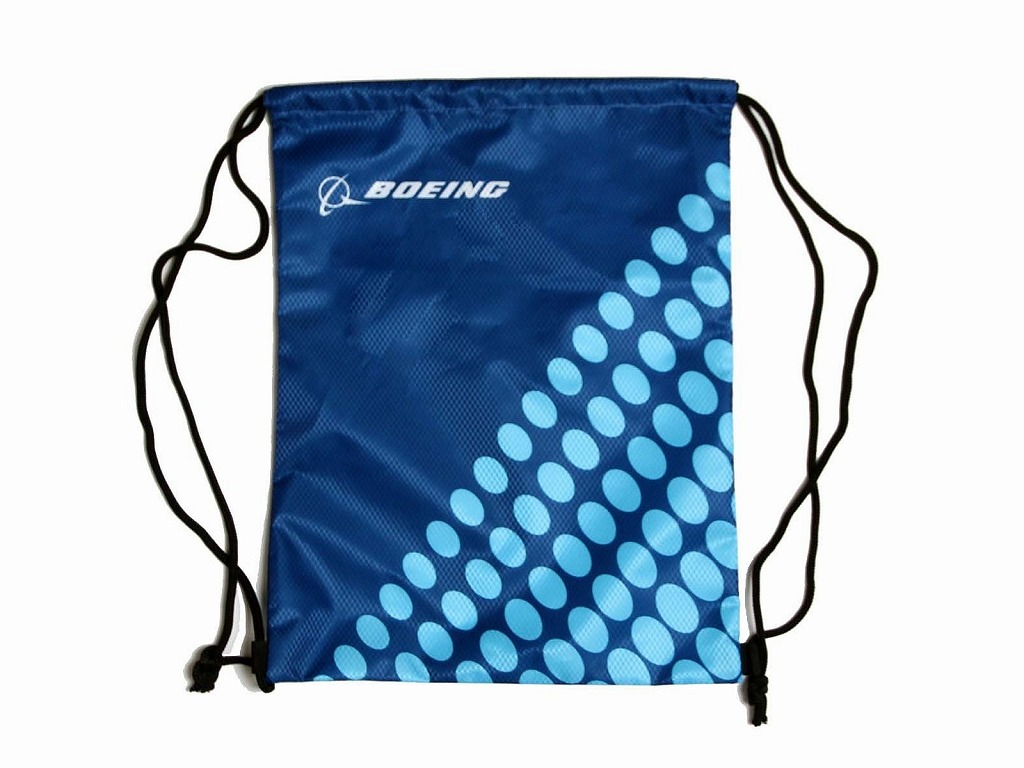 【Boeing Commercial Pattern Bag】 ボーイング ナップサック (バックパック)