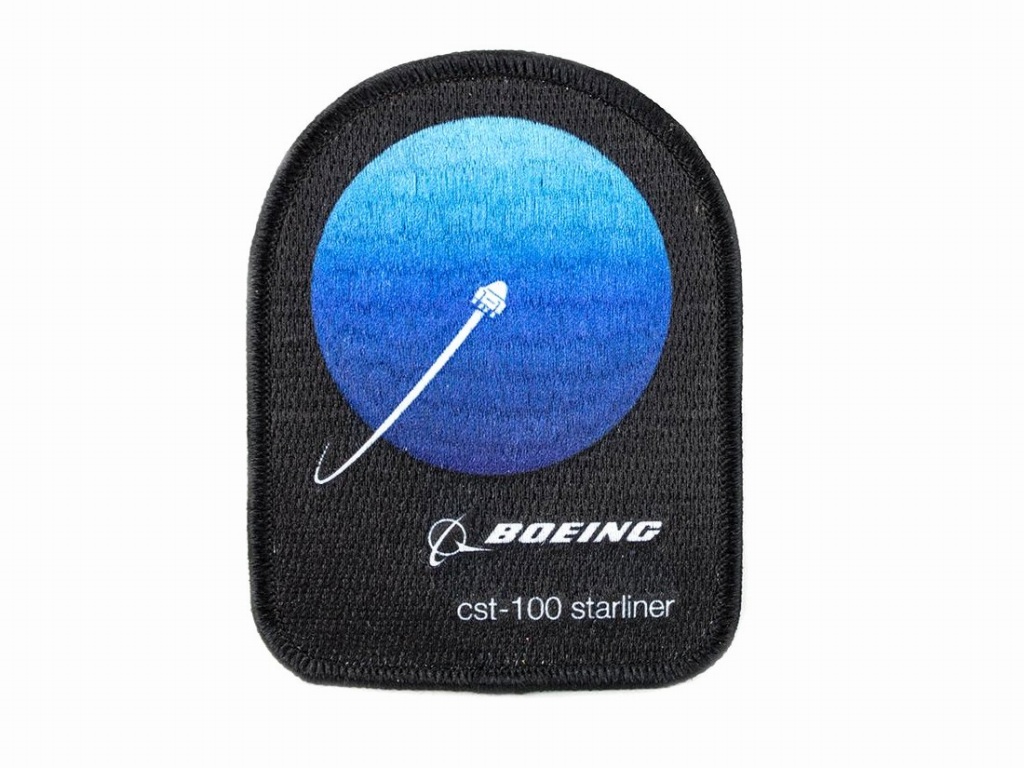 【Boeing Path to Mars CST-100 Starliner Patch】 ボーイング 刺繍 ワッペン