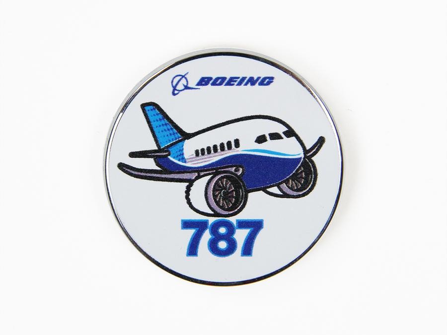 【Boeing 787 Pudgy Pin】 ボーイング ７８７ ピン