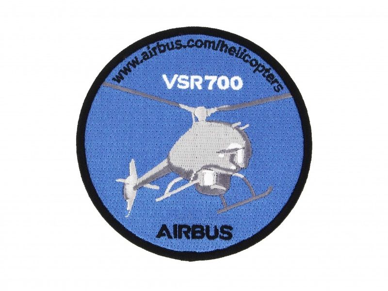 Airbus VSR700 Embroidered patch エアバス ヘリコプター 刺繍 ワッペン
