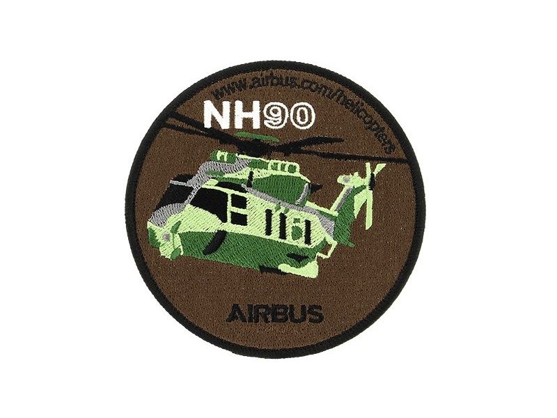 Airbus NH-90 Embroidered patch エアバス ヘリコプター 刺繍 ワッペン