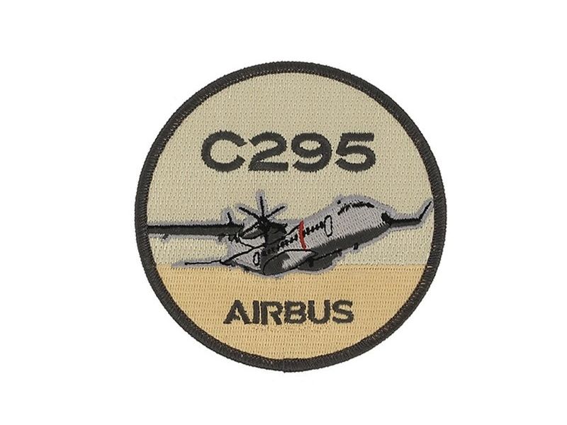 Airbus C295 Embroidered patch エアバス 飛行機 刺繍 ワッペン
