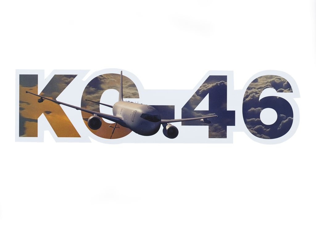 ボーイング KC-46 ダイカット ステッカー