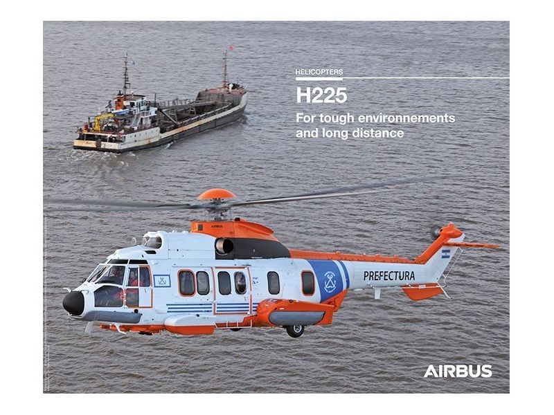 【Airbus H225 Poster】 エアバス ヘリコプター ポスター