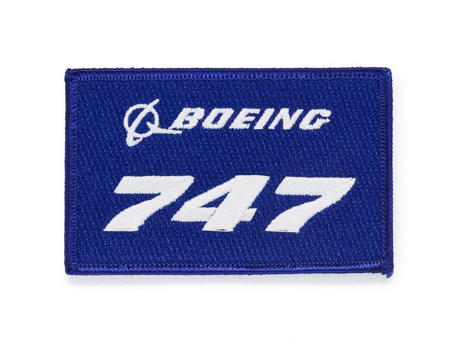 ボーイング 747 刺繍 ワッペン