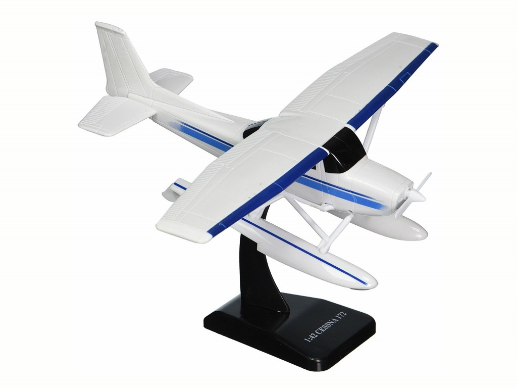 【Cessna 172 Skyhawk】 セスナ スカイホーク フロート モデル （水上機） 1:42
