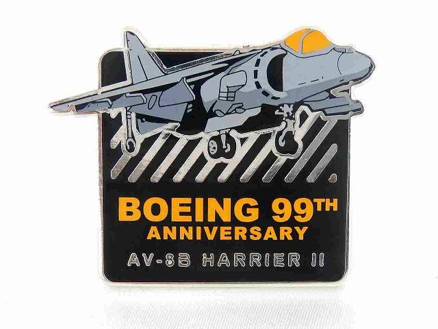【Boeing 99th Anniversary AV-8B HARRIERⅡ Pin】 ボーイング ピン