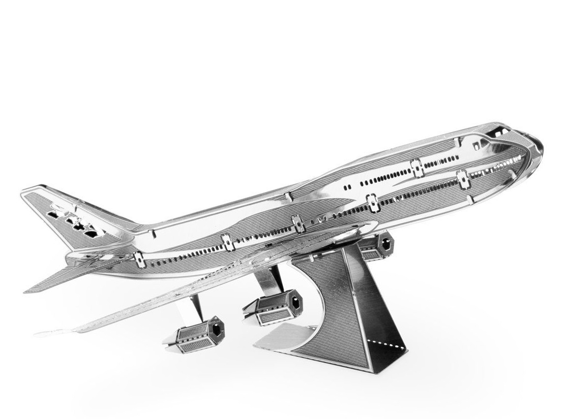 【Boeing 747 Airplane Metal Model Kit】 ボーイング 747 メタル ダイキャスト 組立キット