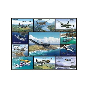 AIRPLANES OF WORLD WAR II  ジグソーパズル 1000ピース