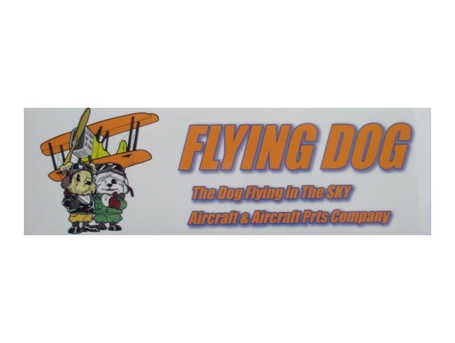 『FLYING DOG』 ステッカー