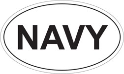 『NAVY』ステッカー