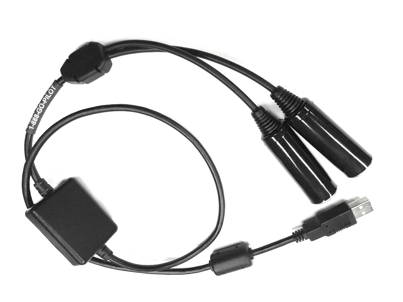 PA-96/USB GA Headset to PC USB Adapter (Flight Simulator)
