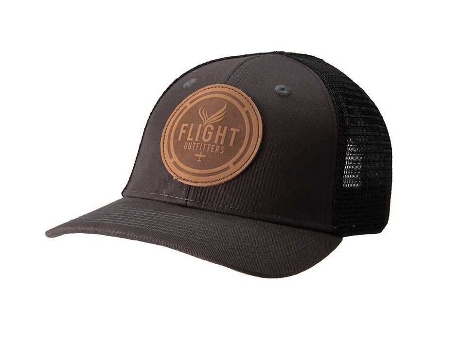 【Flight Outfitters】 Leather Patch Hat Classic Logo 飛行機 キャップ 帽子