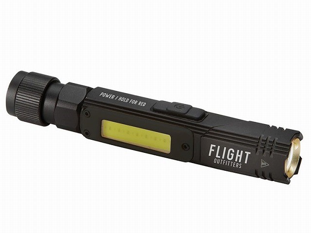 【Flight Outfitters】 3way Flashlight フラッシュライト ヘッドライト 懐中電灯 パイロット